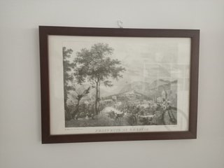 Conjunto de 3 cuadros antiguos