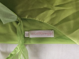 Disfraz de hada verde con diadema, talla 130