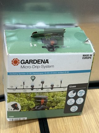 Gardena Sistema Micro-Drip aspersor Cuadrado OS 90