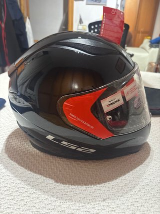 Casco Moto LS2 XS Negro