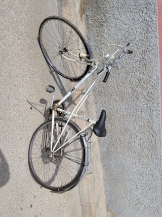 Bicicleta Antigua BH Blanca