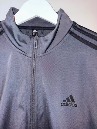 Chaqueta de chándal Adidas gris