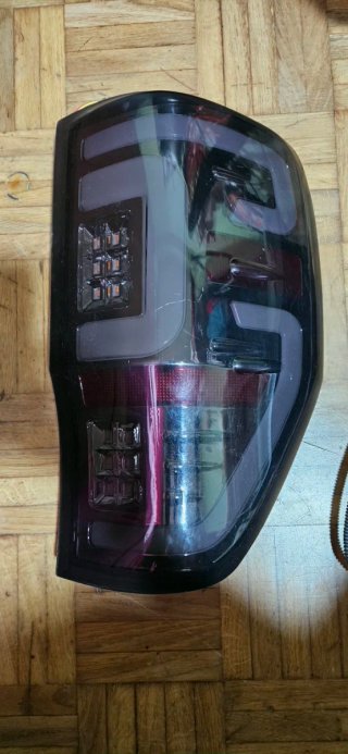 Faros Traseros Ford Ranger Ahumados LED