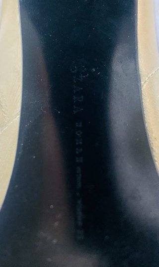 Botines de Piel Dorados