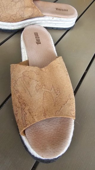 Sandalias Mustang Piel Beige/Marrón