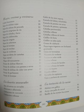Las mejores recetas de los Monasterios Españoles
