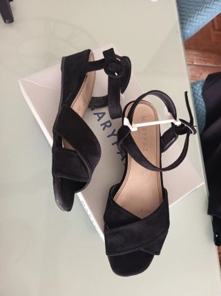 Sandalias Marypaz Negras Talla 37