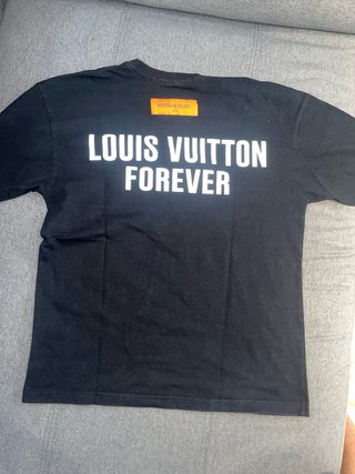 Camiseta Louis Vuitton Negra Talla S