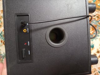 Altavoz negro