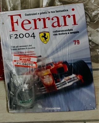 Fascicolo 79 Ferrari F2004 Kyosho