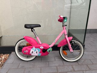 Bicicleta infantil rosa Btwin