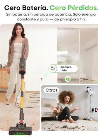 FAMIVAC Aspiradora con Cable Aspirador Potente