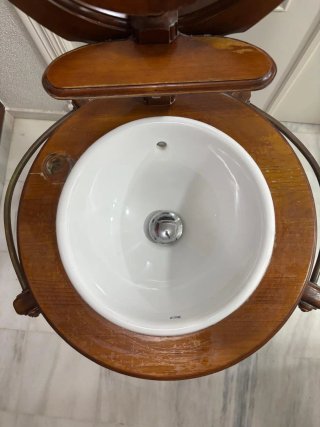 Mueble Lavabo Palanganero Antiguo