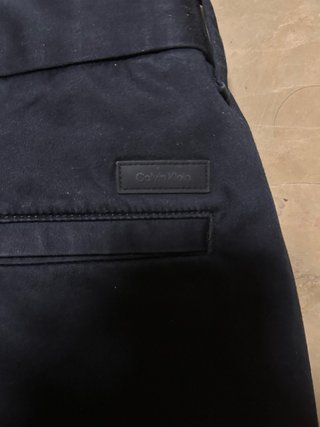 Pantalones Chinos Calvin Klein Azul Marino