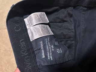Pantalones Chinos Calvin Klein Azul Marino