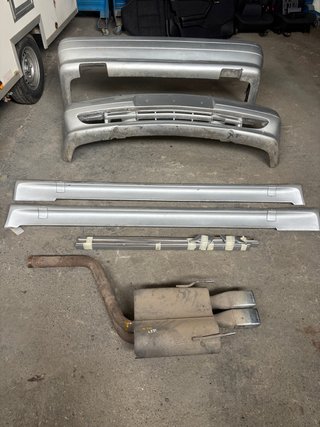 Kit de Carrocería Mercedes W202 C36 AMG + Escape