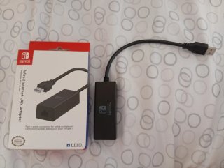 Adaptador LAN Ethernet para Nintendo Switch