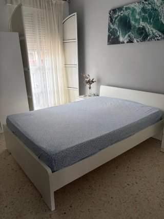 Cama de Matrimonio 140x200 con Colchón Dormideo