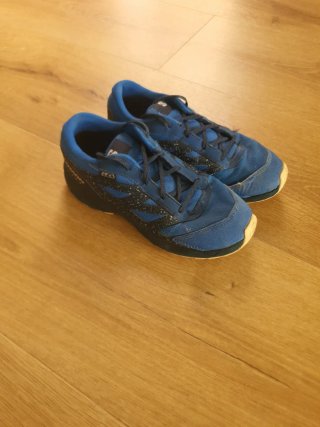Zapatillas Salomon niño azules