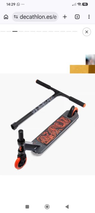 Patinete Freestyle Decathlon MF500 Desert