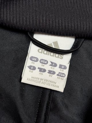 Adidas chaqueta chándal mujer negra M y2k