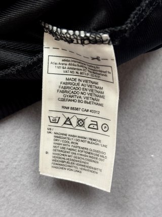 Adidas chaqueta chándal mujer negra M y2k