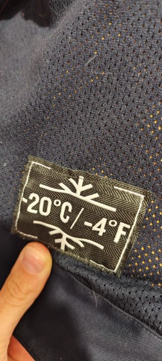 Abrigo Parka Azul Nieve Sierra Decathlon