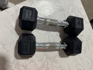 2 Pesas 2.5 kg Decathlon