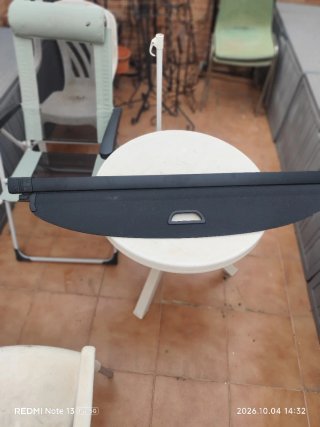 Cubierta retráctil maletero