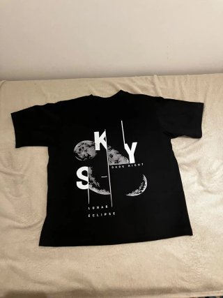 Camiseta Negra Sky Dark Night