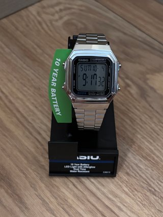 Reloj Casio Plateado