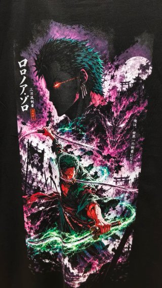 Camiseta Roronoa Zoro One Piece