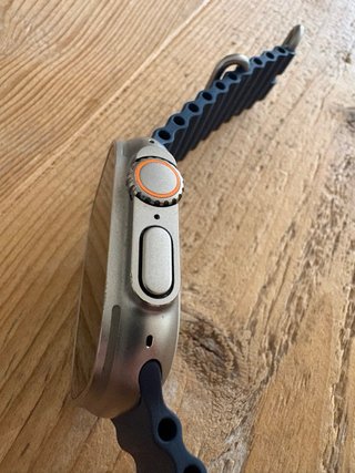 Apple Watch Ultra 2 Titanio + Ocean Band Azul
