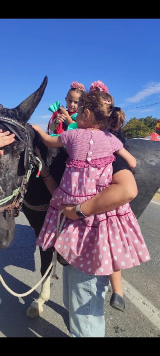 Traje Flamenca Niña 3-4 Años