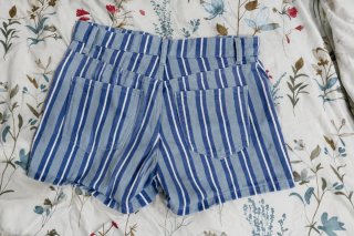 Shorts de rayas Mango