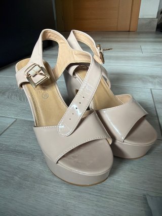 Tacones Maripaz Nude Talla 37