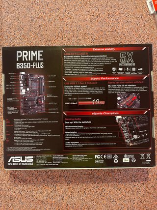 Placa Base Asus Prime B350-Plus