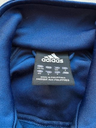 Track Jacket Adidas Negra y Azul Marino -...