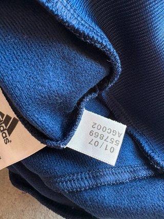 Track Jacket Adidas Negra y Azul Marino -...