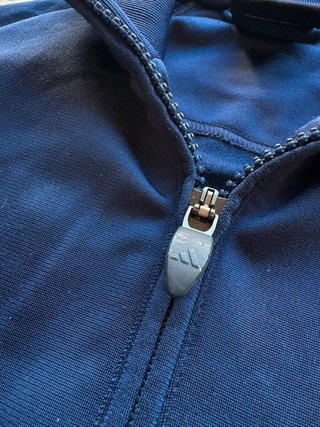 Track Jacket Adidas Negra y Azul Marino -...