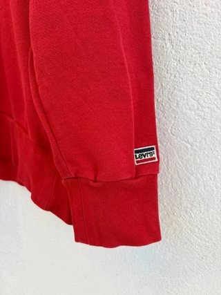 Levi's Sudadera Tricolor Unisex Azul/Blanco/Rojo M