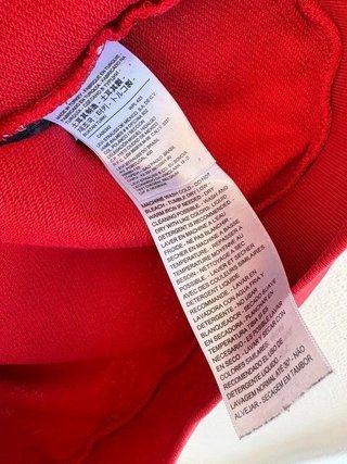 Levi's Sudadera Tricolor Unisex Azul/Blanco/Rojo M