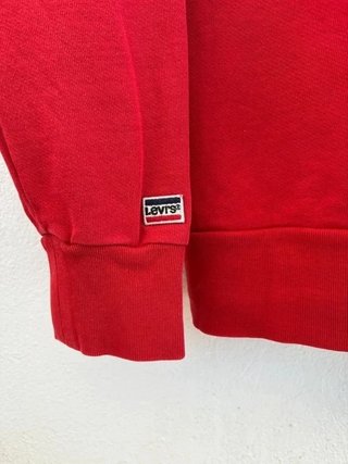 Levi's Sudadera Tricolor Unisex Azul/Blanco/Rojo M