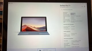 Microsoft Surface Pro 7+ 8GB/128GB SSD (3453)