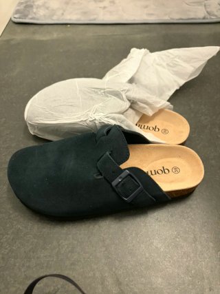 Zapatos qomfort azul talla 39 Unisex
