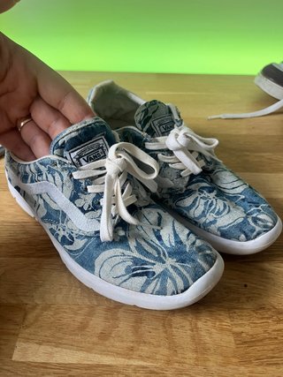 Vans Mujer Estampado Floral Azul