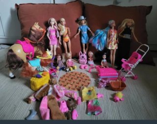 Set di Barbie con accessori