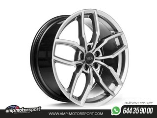LLANTAS RACINGLINE R360 19 X 8.5 5X112 ET44 SILVER GRUPO VAG