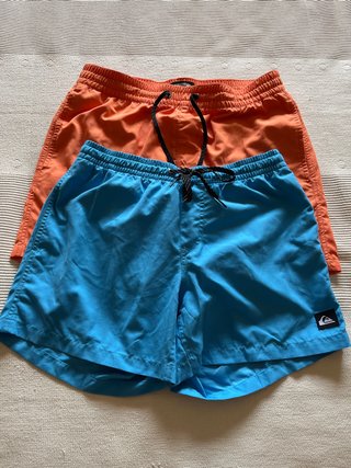 Lote 2 Bañadores Quiksilver y Billabong Talla S