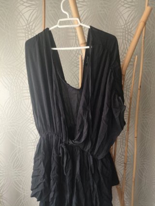 Mono corto negro Boohoo Talla XL